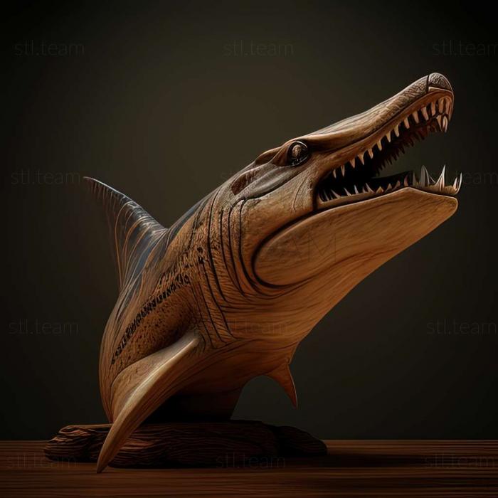 3D model Ischiodon (STL)